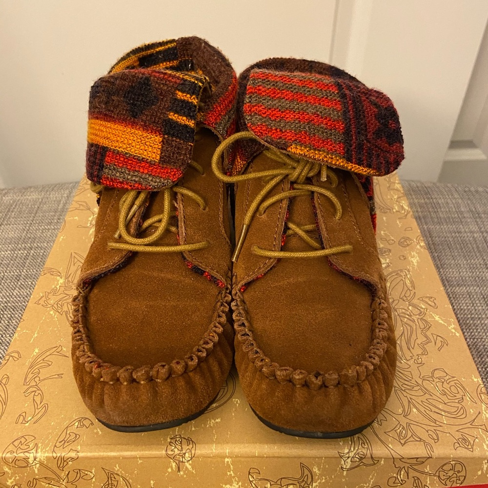 American Rag Moccasin Ankle Booties